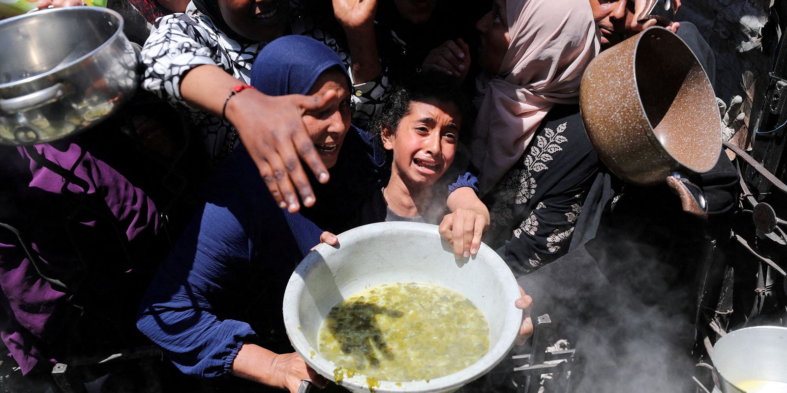 Mais cinco pessoas morrem de fome na Faixa de Gaza nas últimas 24h